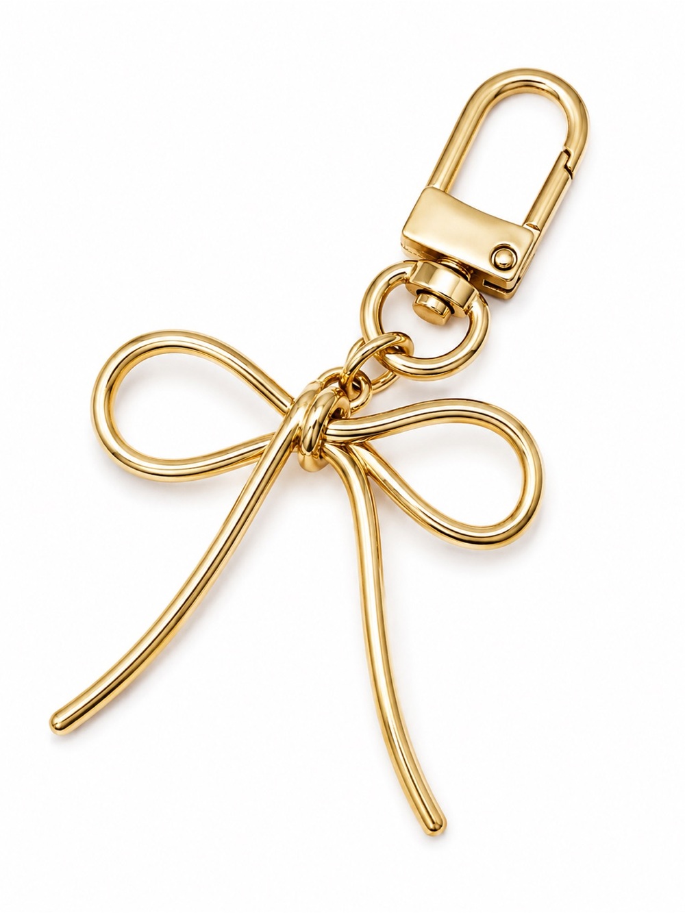 Gold Tone Bow Purse Charm Bag Charm Coquette Aesthetic Handbag Accessory